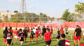 אבוקה באימון הפועל ת"א