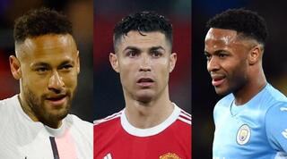 ראחים סטרלינג, כריסטיאנו רונאלדו וניימאר