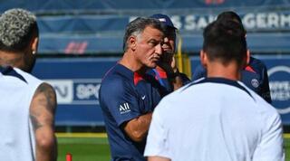 כריסטוף גאלטייה באימון פאריס סן ז'רמן