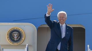 ארכיון נשיא ארה"ב ג'ו ביידן מטוס אייר פורס 1