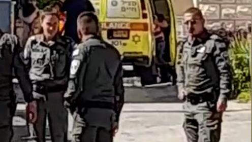 הזירה בה נדקרה האישה בבאקה אל גרביה