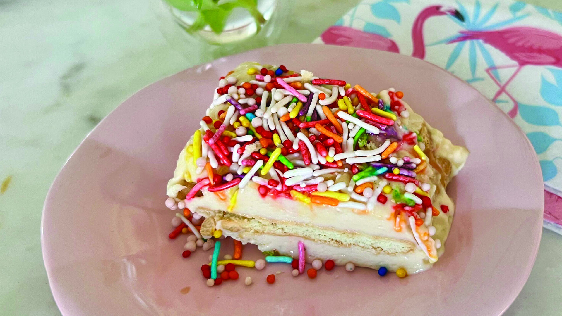 עוגת קסטה לבנה