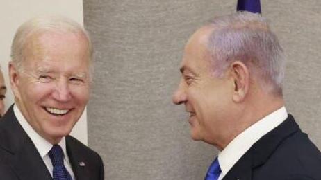 בנימין נתניהו נפגש עם נשיא ארה"ב ג'ו ביידן הבית הנשיא ירושלים