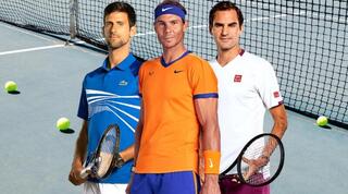 רוג'ר פדרר, רפאל נדאל ונובאק ג'וקוביץ'