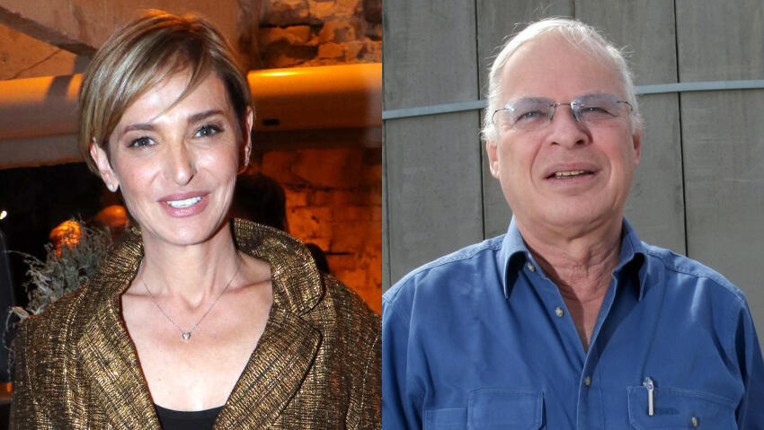 Дана Вайс, Эхуд Яари (Фото: Алекс Коломойский, Меир Турджеман) דנה ויס ואהוד יערי