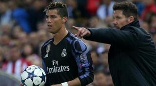 דייגו סימאונה וכריסטיאנו רונאלדו