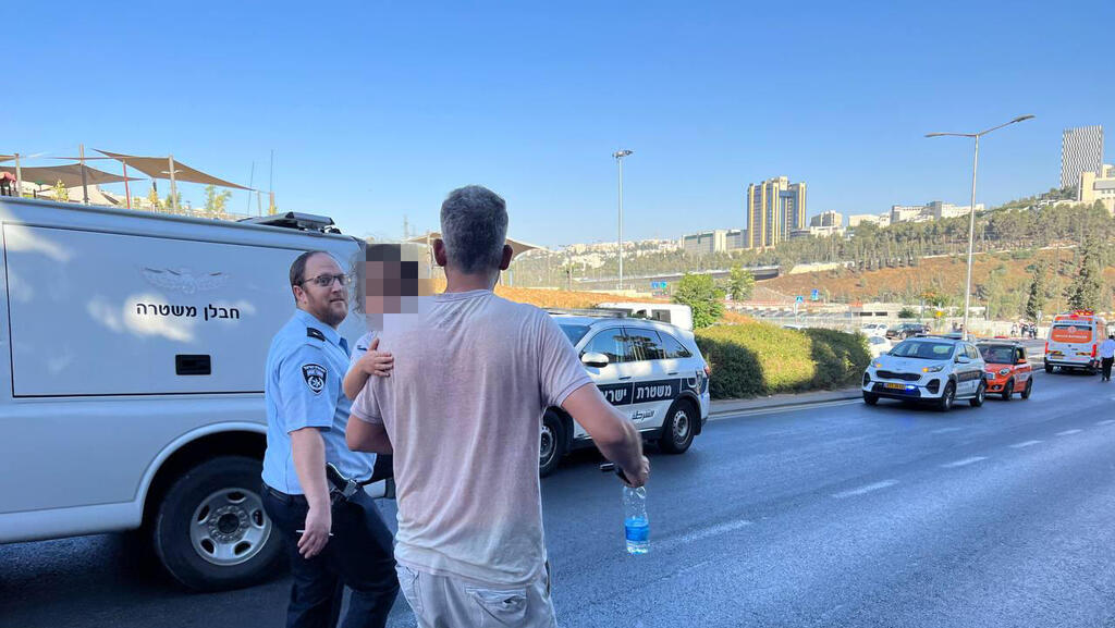 משי בן עמי דקות לאחר נטרול המחבל 