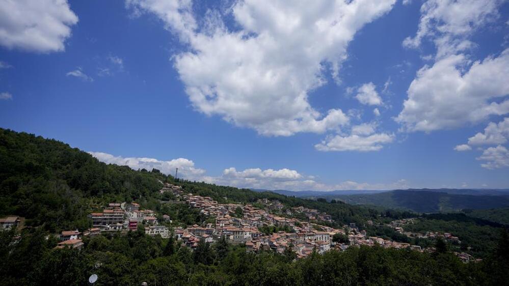  view of Serrastretta, southern Italy 
