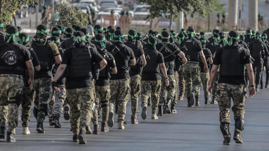 מצעד צבאי בעזה
