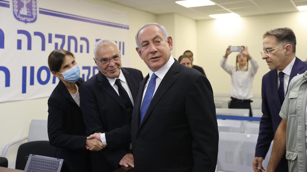 נתניהו בוועדת החקירה לאסון מירון