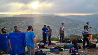 פרויקט המאחזים בשומרון בבוקר שאחרי