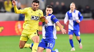 דן עזריה ודן ביטון במאבק