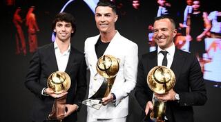 ז'ורז'ה מנדש, כריסטיאנו רונאלדו וז'ואאו פליקס