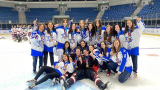 נבחרת הוקי קרח נשים, לראשונה במכביה