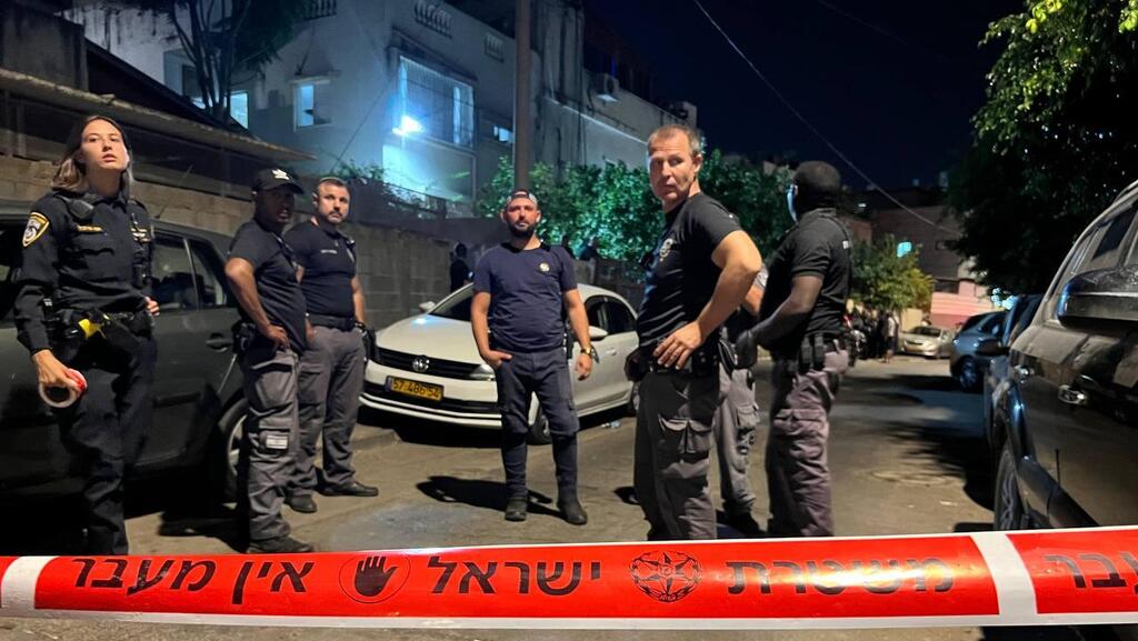 זירת הרצח בלוד