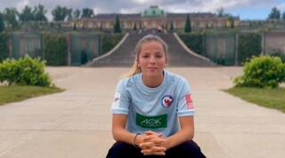 נועה סלימהוגיץ' במדי פוטסדאם