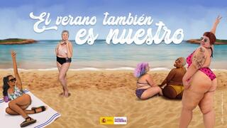 קמפיין של ממשלת ספרד ל נשים בעונת הרחצה