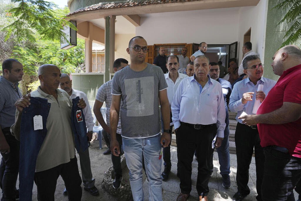 Gaza merchants hold protest of new taxes earlier this week (Photo: AP) Gaza merchants hold protest of new taxes earlier this week