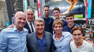 לאפורטה באירוע של בארסה