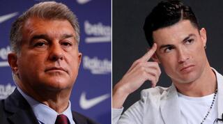 כריסטיאנו רונאלדו וז'ואן לאפורטה