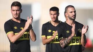 דגני ושועה באימון בית"ר