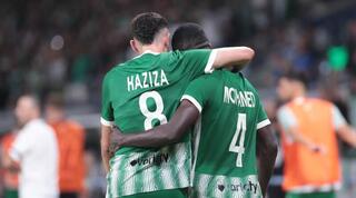 עלי מוחמד חוגג עם דולב חזיזה