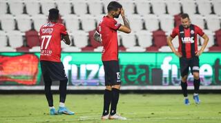 שחקני הפועל חיפה מאוכזבים