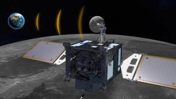 שפע של מידע חדש על הירח. הדמיה של הלוויין דנורי במסלולו