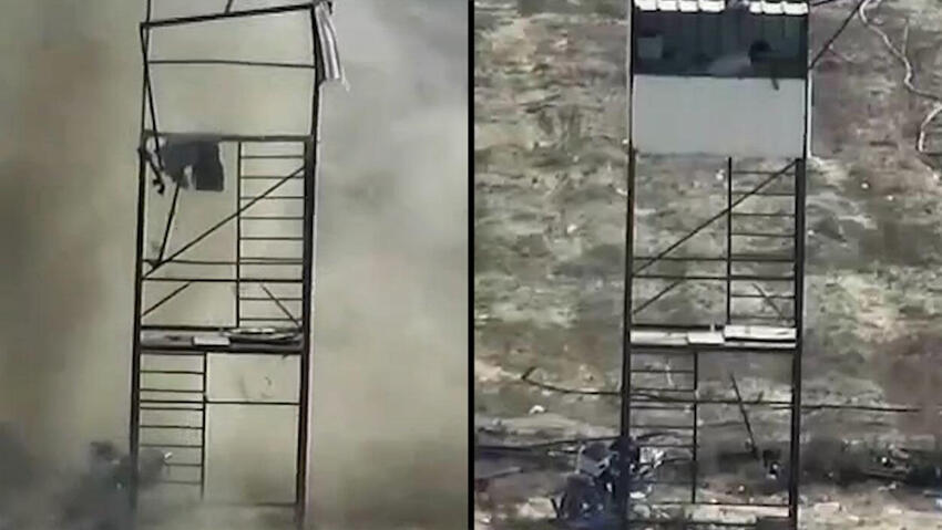 ירי פגזים על עמדות צבאיות של הג'יהאד האיסלאמי במבצע עלות השחר
