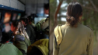 חיילים המפעילים את כיפת ברזל