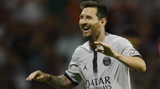 מסי חוגג את הראשון שלו