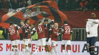 שחקני ניס חוגגים