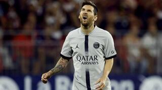 ליאו מסי מאוכזב