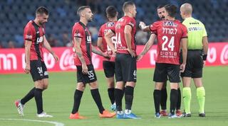 שחקני הפועל חיפה מאוכזבים