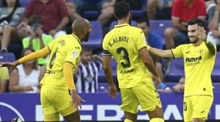 שחקני ויאריאל חוגגים