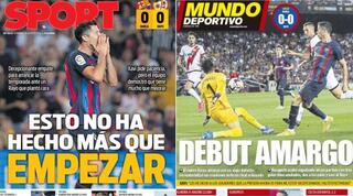 כותרות העיתונים בספרד