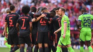 שחקני באיירן מינכן חוגגים