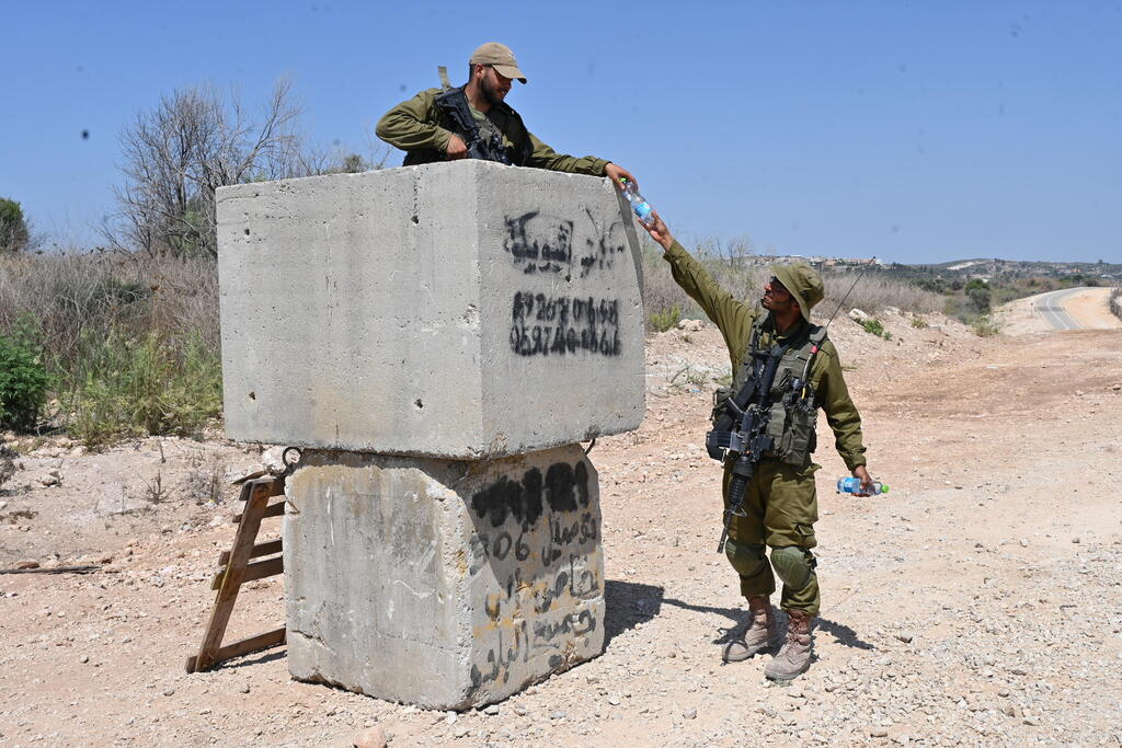 זירת האירוע ליד טול כרם בו נהרג הלוחם נתן פיטוסי