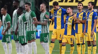 שחקני מכבי ת"א ומכבי חיפה