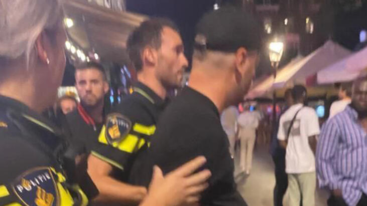 Арест Шая Авиталя в Амстердаме שי אביטל ברגע המעצר באמסטרדם, הולנד