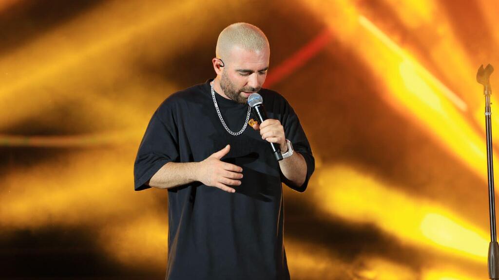 מתוך ההופעה של עומר אדם בלייב פארק ראשל"צ