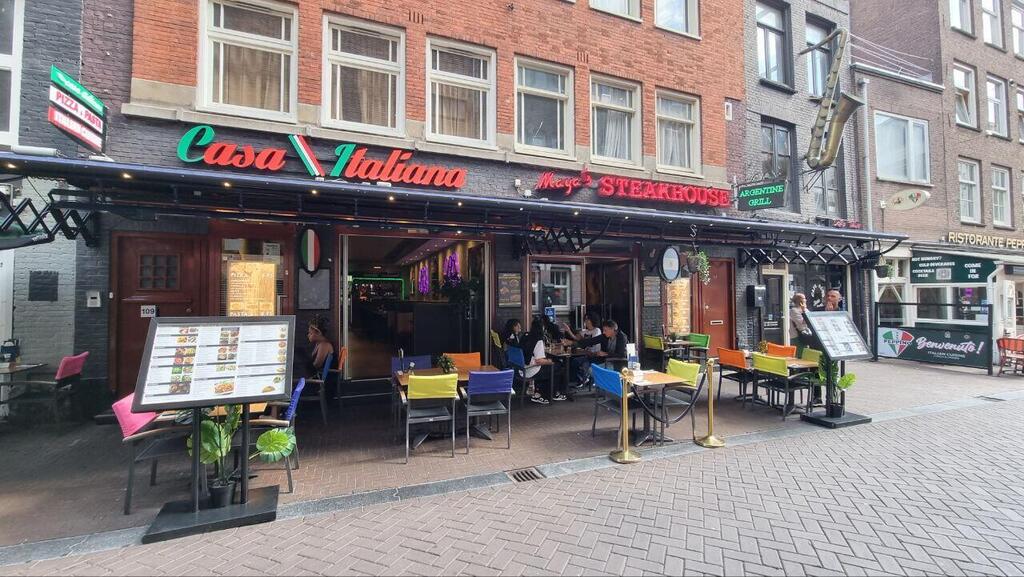 Ресторан, где был задержан Шай Авиталь (Фото: Лиран Леви) המסעדה בה ישב שי אביטל במסעדה לפני שנעצר