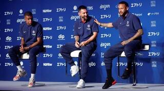 ניימאר, מסי ואמבפה