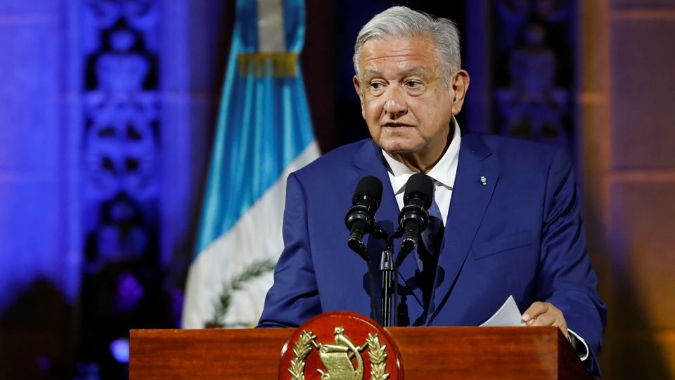 Mexico's President Andres Manuel Lopez Obrador 