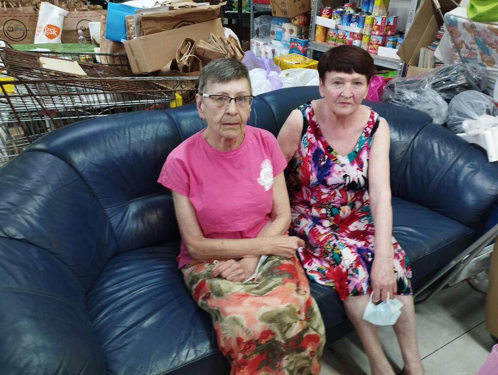 Сестры Алла Малий и Татьяна Пахомова (Фото: Хана Кац) Сестры Алла Малий и Татьяна Пахомова