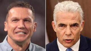 יאיר לפיד וברק בכר