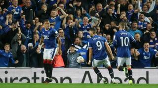 שחקני ריינג'רס חוגגים