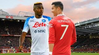 בכל זאת ישחק באלופות? רונאלדו ואוסימהן