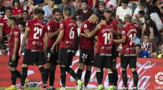 שחקני מיורקה חוגגים