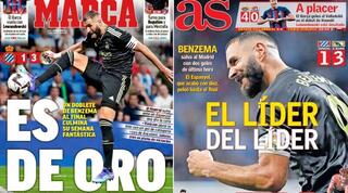 כותרות העיתונים בספרד